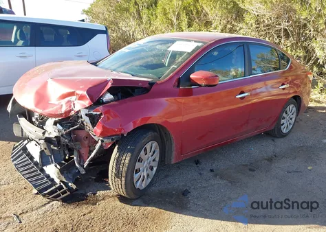 2015 Nissan Sentra Fe+ S/S/Sl/Sr/Sv z USA, uszkodzony, nr VIN 3N1AB7AP4FY257747